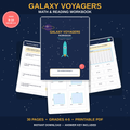 Galaxy Voyagers Math & Reading Workbook | Grade 4-5 Printable | Ages 9-10 Homeschool Worksheets | 30 Page PDF