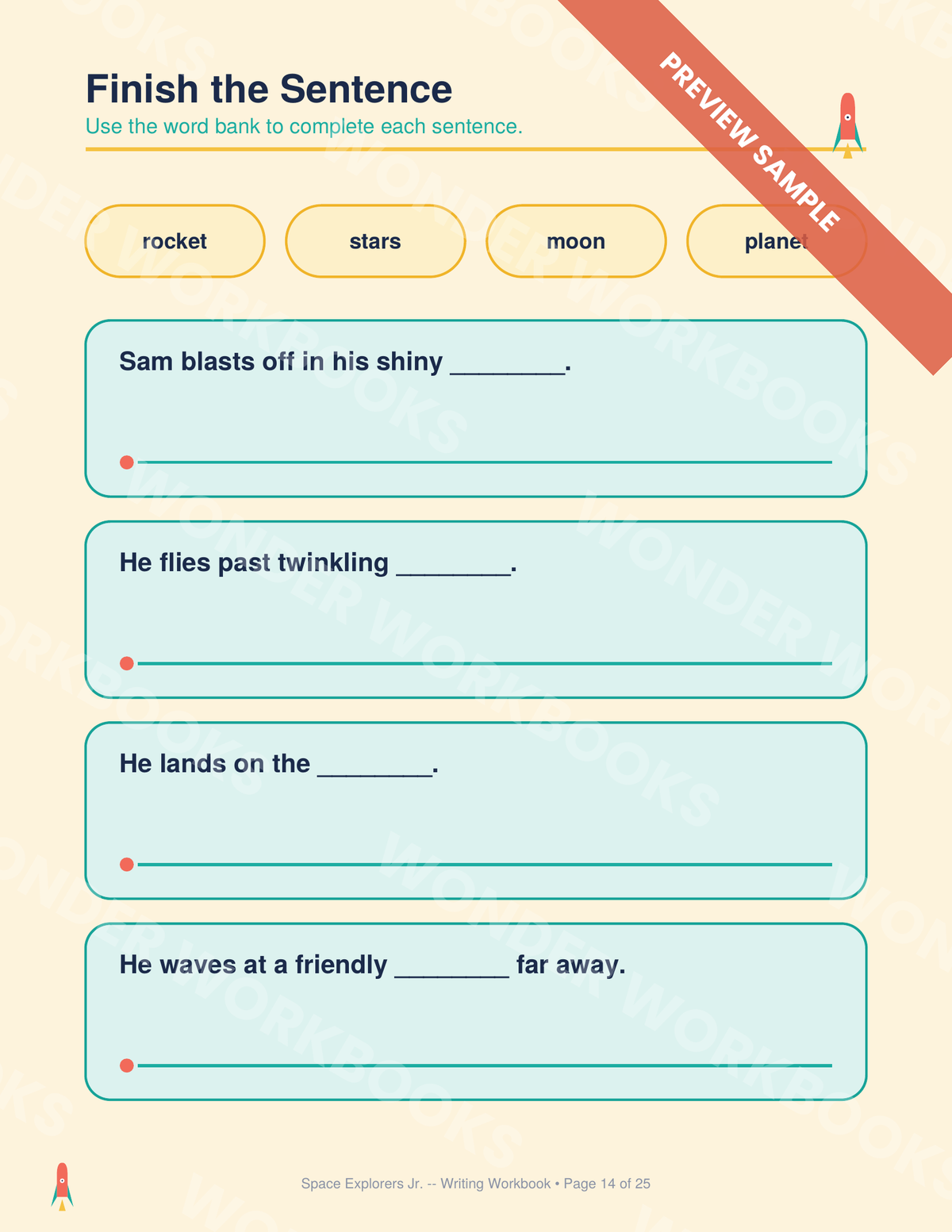 SEN-Friendly: Creative Writing Workbook Ages 5-6