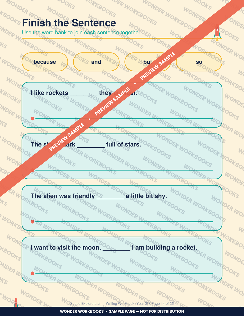 SEN-Friendly: Creative Writing Workbook Ages 6-7