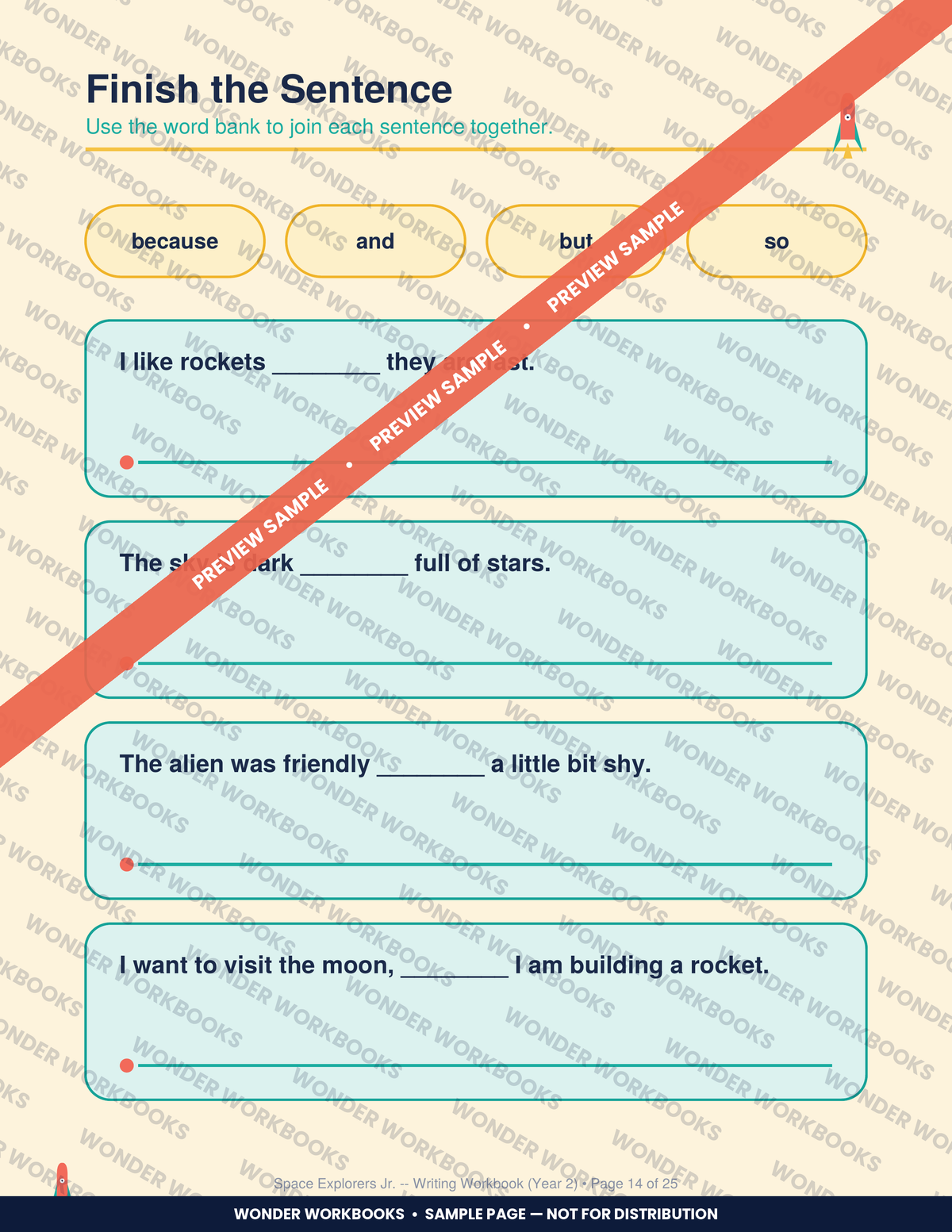 SEN-Friendly: Creative Writing Workbook Ages 6-7