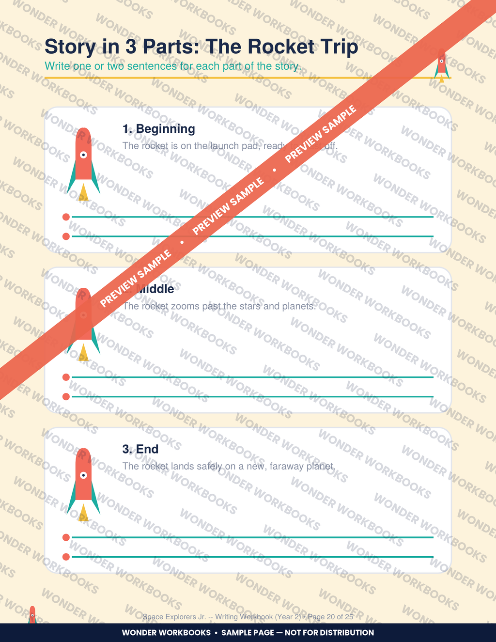 SEN-Friendly: Creative Writing Workbook Ages 6-7