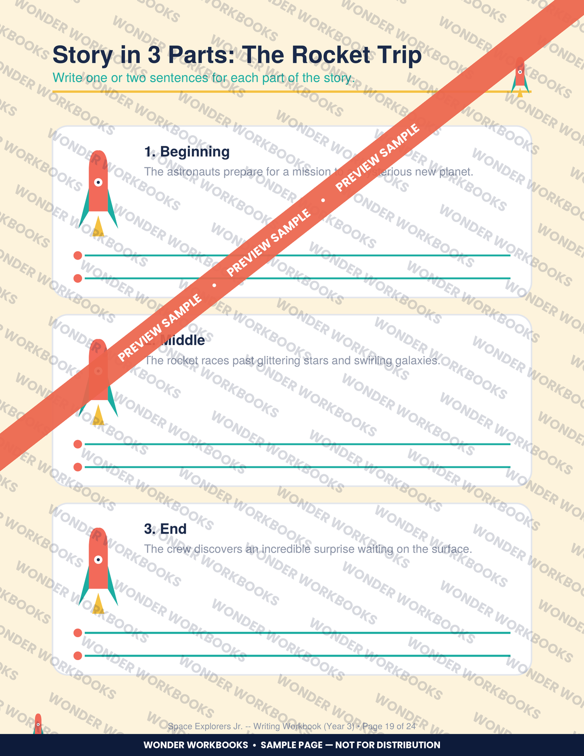 SEN-Friendly: Creative Writing Workbook Ages 7-8