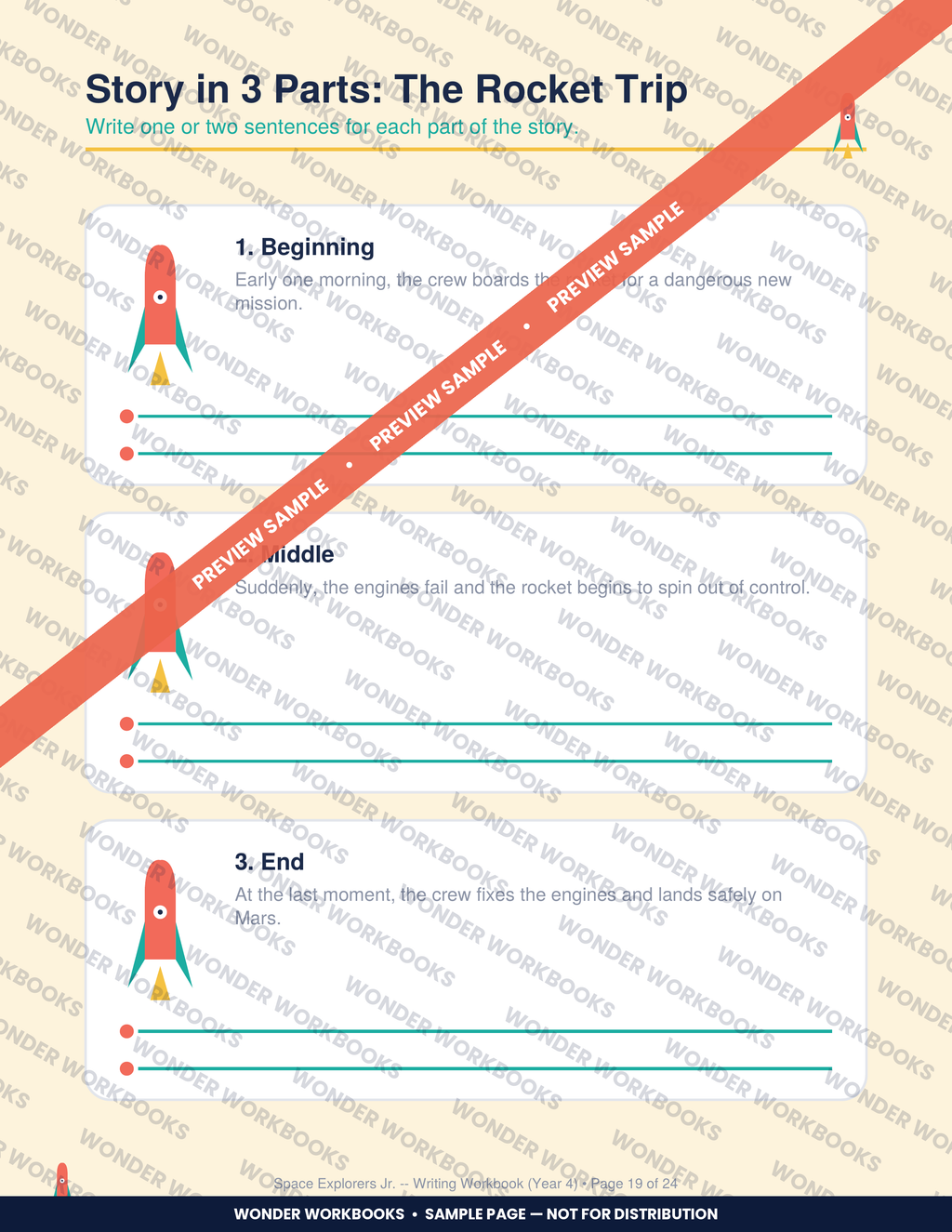 SEN-Friendly: Creative Writing Workbook Ages 8-9