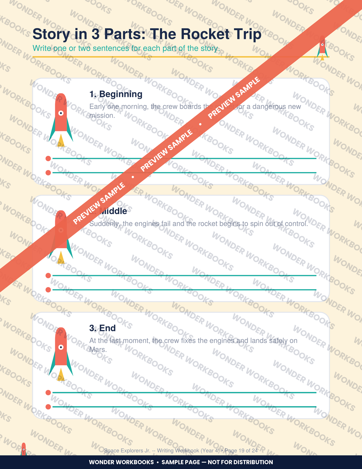 SEN-Friendly: Creative Writing Workbook Ages 8-9